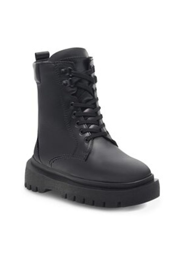 Lasocki Trapery WI16-GULIKA-02 Czarny. Kolor: czarny. Materiał: skóra