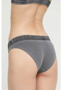 Calvin Klein figi kąpielowe kolor czarny. Kolor: szary. Materiał: materiał #4