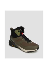Buty męskie Dolomite Nibelia High GTX MUD GREEN/BLACK. Kolor: czarny, wielokolorowy, zielony. Sport: turystyka piesza #1