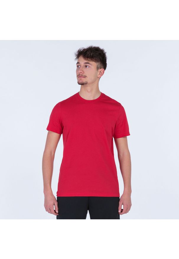 Koszulka Joma Uniwersalna Czerwona Pustynia XL - Oddychająca i Lekka. Kolor: czerwony. Materiał: bawełna. Sport: fitness