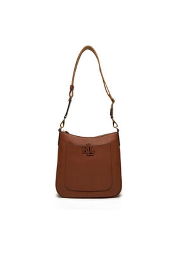 Lauren Ralph Lauren - LAUREN RALPH LAUREN Torebka 431970152002 Brązowy. Kolor: brązowy. Materiał: skórzane