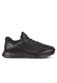 ecco - Buty do chodzenia męskie Ecco Exostride. Zapięcie: sznurówki. Kolor: czarny. Materiał: materiał, syntetyk, guma. Szerokość cholewki: normalna. Sport: turystyka piesza