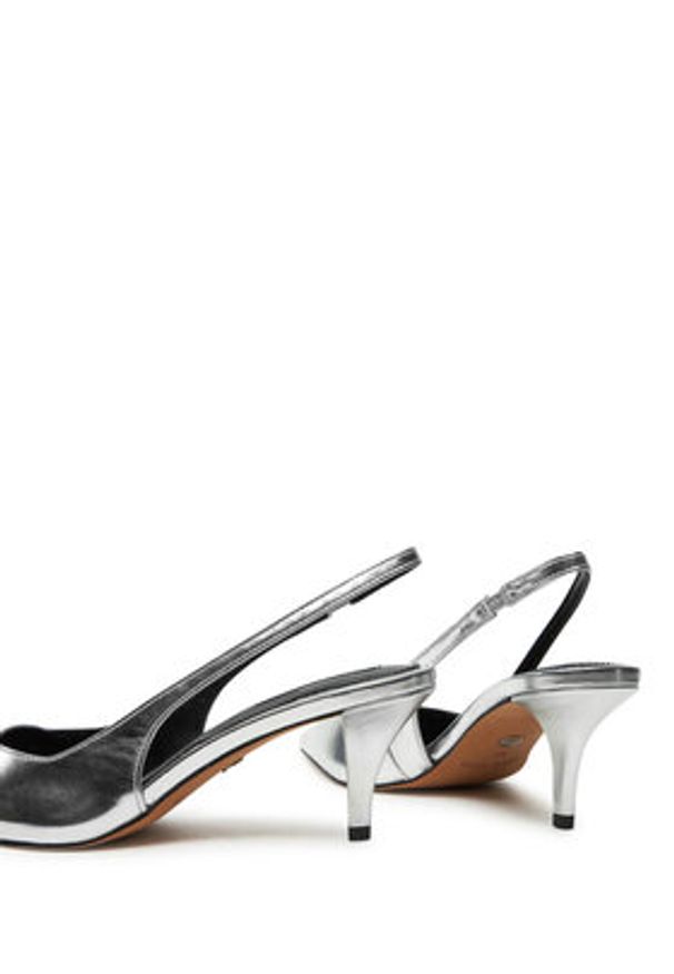 Nine West Czółenka WFA3377-1 Srebrny. Kolor: srebrny. Materiał: skóra