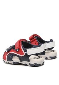 Geox Sandały B Sandal Flaffee Boy B3559A 08515 C7217 M Czerwony. Kolor: czerwony. Materiał: skóra #6