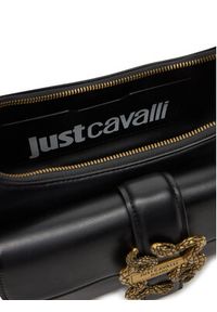 Just Cavalli Torebka 79RA4BA4 ZSA89 Czarny. Kolor: czarny. Materiał: skórzane