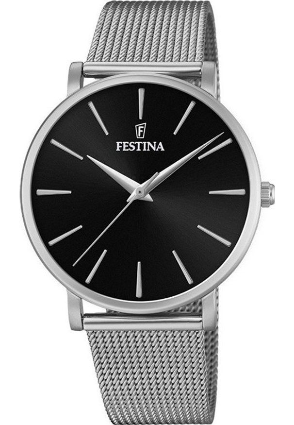 Zegarek Festina Zegarek damski Festina F20475-4 srebrny. Kolor: srebrny