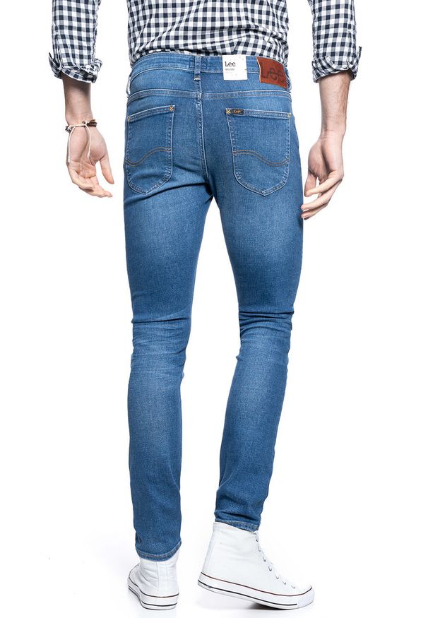 Lee - LEE SPODNIE MĘSKIE MALONE BLUE DROP L736ROEM 112120202