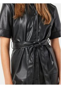 Noisy may - Noisy May Sukienka z imitacji skóry Andy 27026068 Czarny Regular Fit. Kolor: czarny. Materiał: skóra #3