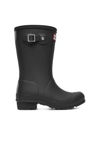 Hunter Kalosze Orginal Kids JFT6000RMA Czarny. Kolor: czarny. Materiał: kauczuk #1