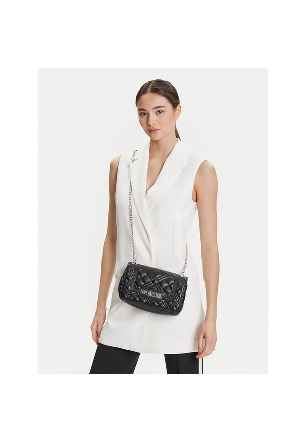 Love Moschino - Torebka LOVE MOSCHINO. Kolor: czarny