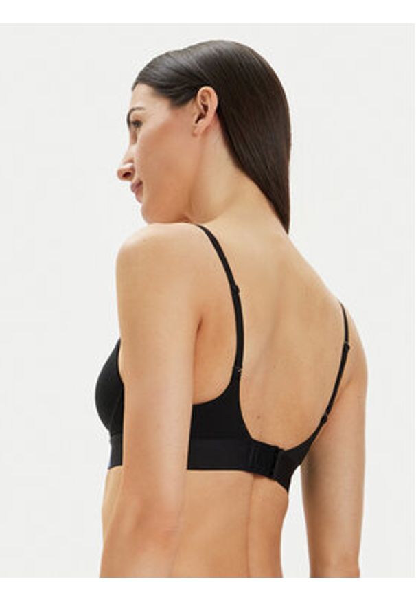 Calvin Klein Underwear Biustonosz push-up 000QF7836E Czarny. Kolor: czarny. Materiał: bawełna. Rodzaj stanika: push-up