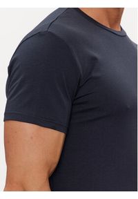 Emporio Armani Underwear T-Shirt 111971 4R522 00135 Granatowy Slim Fit. Kolor: niebieski. Materiał: bawełna