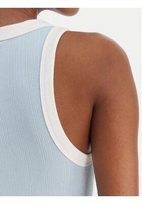 Guess Jeans Top W6GPZ8 KF641 Błękitny Slim Fit. Kolor: niebieski. Materiał: bawełna #2