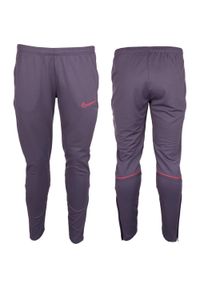 Spodnie Sportowe damskie Nike Dri-FIT Academy. Kolor: fioletowy. Technologia: Dri-Fit (Nike)