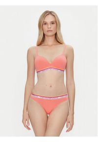 Emporio Armani Underwear Biustonosz braletka EW000442 AF10883 U4024 Różowy. Kolor: różowy. Materiał: bawełna #4