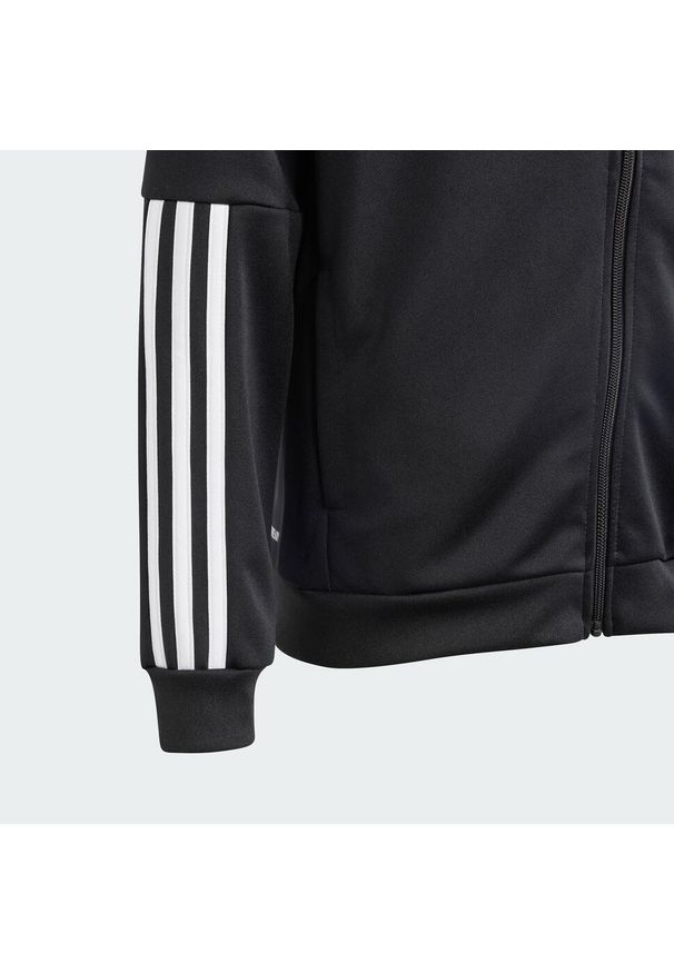 Adidas - Dres Sereno Kids. Okazja: na uczelnię. Kolor: biały, czarny, wielokolorowy. Materiał: dresówka. Styl: sportowy