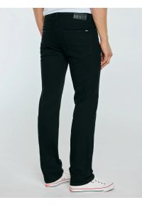 Big-Star - Jeansy męskie z prostą nogawką czarne Colt 901. Okazja: na co dzień. Stan: podwyższony. Kolor: czarny. Styl: casual, klasyczny #3