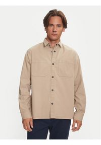 Jack & Jones Koszula Logan 12262112 Beżowy Relaxed Fit. Kolor: beżowy. Materiał: bawełna #1