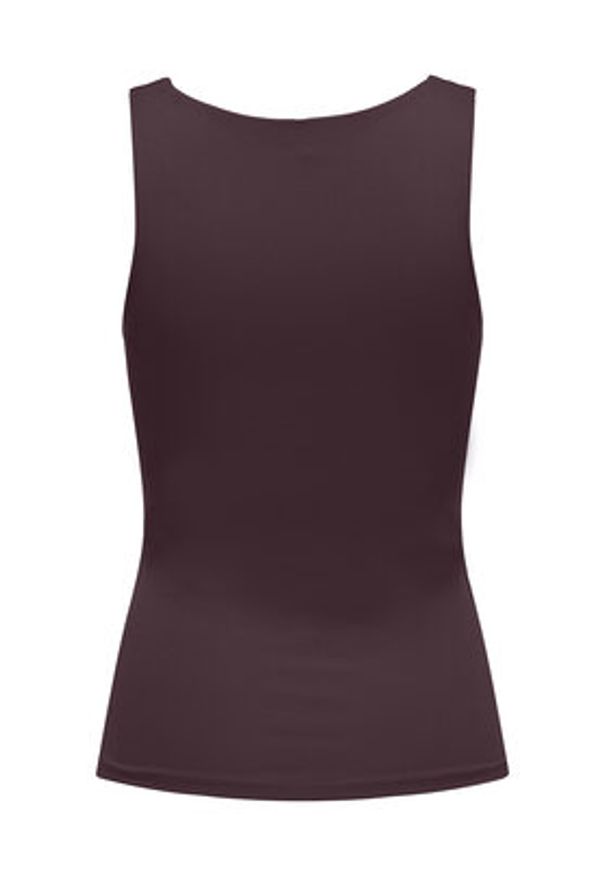 only - ONLY Top Lea 15278090 Fioletowy Regular Fit. Kolor: fioletowy. Materiał: syntetyk