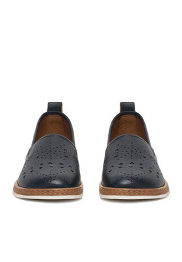 Lasocki Półbuty CEO-WI23-LYLA-02 Granatowy. Kolor: niebieski. Materiał: skóra