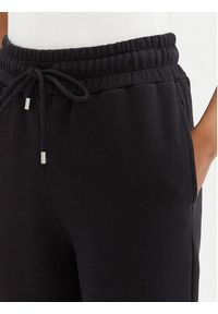 Pinko - PINKO Spodnie dresowe 100371 A2BZ Czarny Regular Fit. Kolor: czarny. Materiał: bawełna
