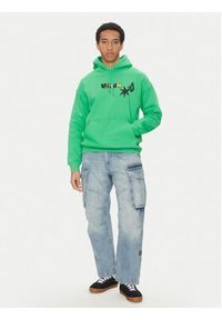 Volcom Bluza Bob Mollema 1 A4112505 Zielony Loose Fit. Kolor: zielony. Materiał: bawełna