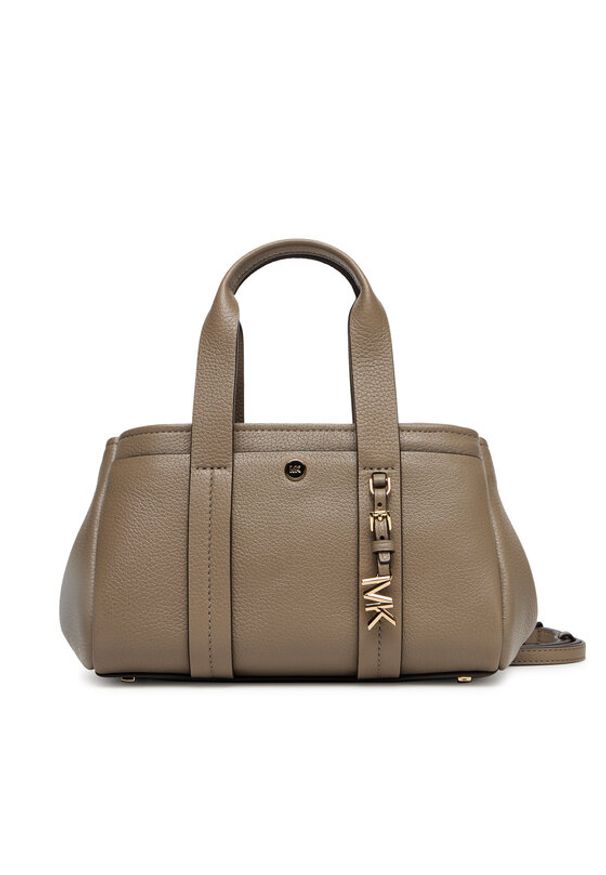 MICHAEL Michael Kors Torebka Romee XS 32T5G1ZC1L Beżowy. Kolor: beżowy. Materiał: skórzane