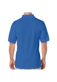 GILDAN - Koszulka Polo Dla Dorosłych Unisex DryBlend. Typ kołnierza: polo. Kolor: niebieski