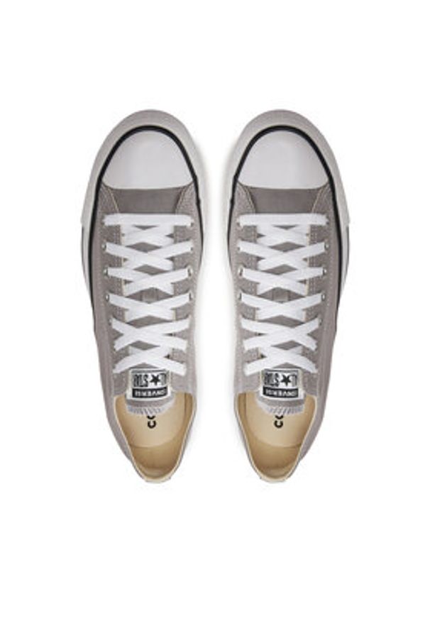 Converse Trampki Chuck Taylor All Star A06565C Szary. Kolor: szary. Materiał: materiał