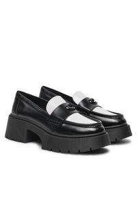 Coach Loafersy Leah CZ382 Czarny. Kolor: czarny. Materiał: skóra #5