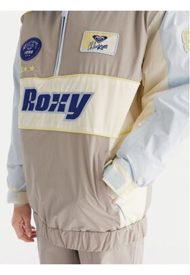 Roxy Kurtka snowboardowa Chole Kim ERJTJ03516 Kolorowy Regular Fit. Materiał: syntetyk. Wzór: kolorowy. Sport: snowboard