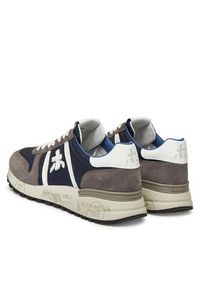 Premiata Sneakersy LANDER VAR 7203 Szary. Kolor: szary. Materiał: zamsz, skóra