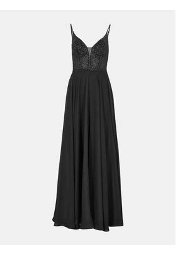Hey Kyla Sukienka wieczorowa 5AC105HK Czarny Regular Fit. Kolor: czarny. Materiał: syntetyk. Styl: wizytowy