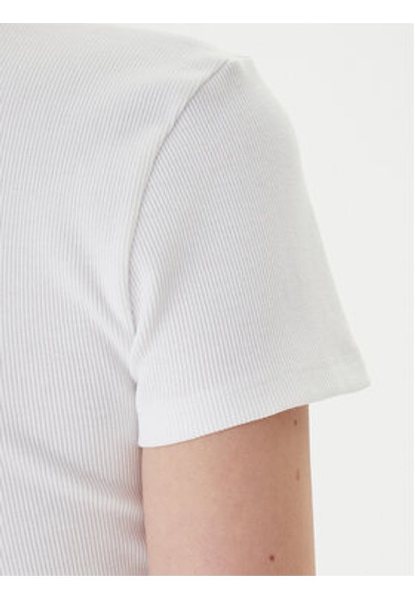 Hugo T-Shirt Baby 50510749 Biały Slim Fit. Kolor: biały. Materiał: bawełna