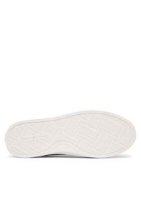 TOMMY HILFIGER - Tommy Hilfiger Sneakersy Th Chic Cupsole FW0FW09106 Czarny. Kolor: czarny. Materiał: skóra #4