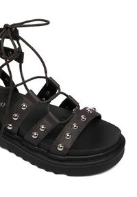 Replay - REPLAY Sandały GWF6L000.C0001S Szary ciemny. Kolor: szary. Materiał: skóra #3