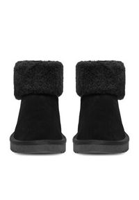 DeeZee Śniegowce DZ-73 BLACK Czarny. Kolor: czarny. Materiał: materiał #6