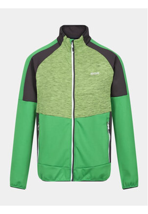 Regatta Kurtka softshell Yare VII RML242 Zielony Regular Fit. Kolor: zielony. Materiał: syntetyk