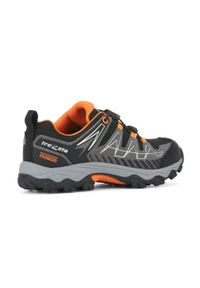 Buty trekkingowe juniorskie TREZETA Thunder z membraną WP Kid. Kolor: czarny, pomarańczowy, wielokolorowy