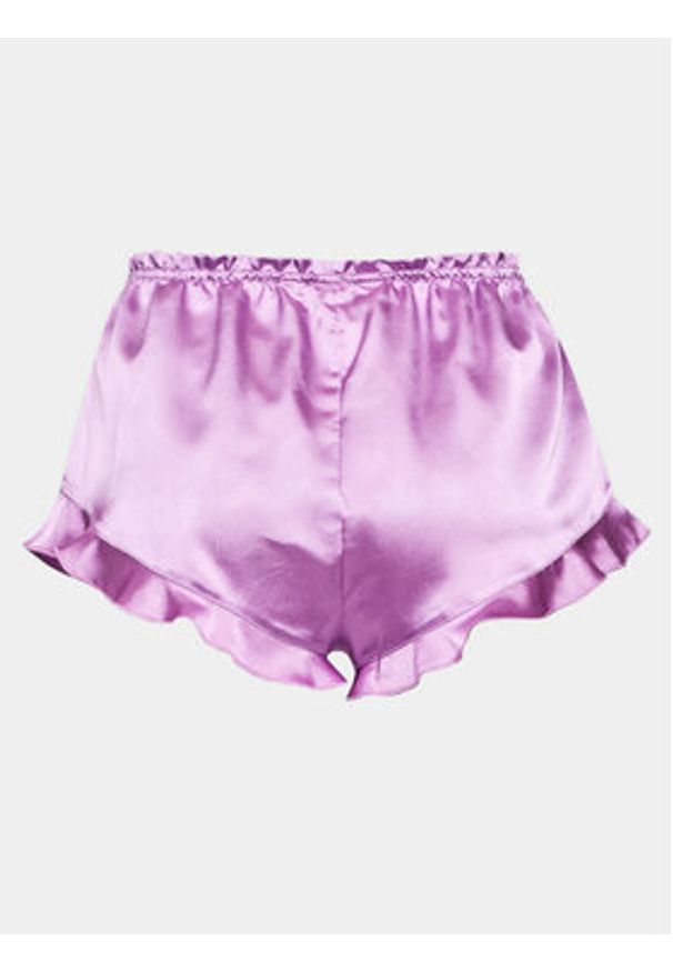 Hunkemöller Szorty piżamowe 203158 Fioletowy Comfortable Fit. Kolor: fioletowy. Materiał: syntetyk