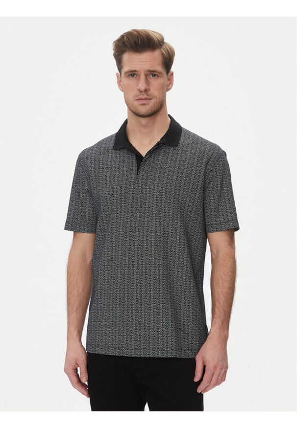 Armani Exchange Polo XM000736 AF10819 FC012 Szary Regular Fit. Typ kołnierza: polo. Kolor: szary. Materiał: bawełna