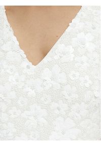 MICHAEL Michael Kors Sukienka koktajlowa MS6834YHHS Biały Regular Fit. Kolor: biały. Materiał: syntetyk. Styl: wizytowy #3