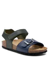 Geox Sandały B Sandal Chalki Boy B922QA 000BC C3024 S Zielony. Kolor: zielony