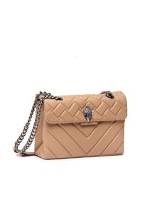 Kurt Geiger - Torebka KURT GEIGER - Kensington 1470448109 Camel. Kolor: beżowy. Materiał: skórzane. Styl: wizytowy #1