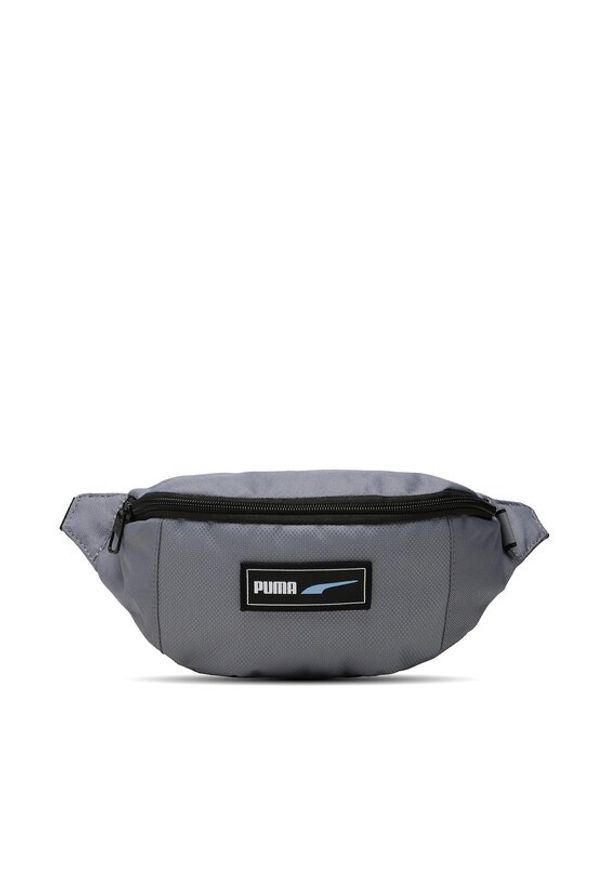 Puma Saszetka nerka Deck Waist Bag 079187 05 Szary. Kolor: szary. Materiał: materiał