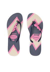 Havaianas Japonki 41469120121 Kolorowy. Materiał: guma. Wzór: kolorowy