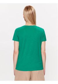 United Colors of Benetton - United Colors Of Benetton T-Shirt 3NLHE4249 Zielony Regular Fit. Kolor: zielony. Materiał: lyocell #5