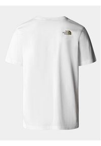 The North Face T-Shirt Rust 2 NF0A87NW Biały Regular Fit. Kolor: biały. Materiał: bawełna #7