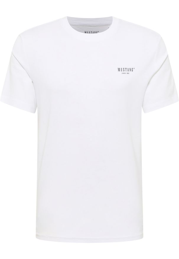 Męski T-Shirt Mustang Style Austin Bright White 1016857 2007