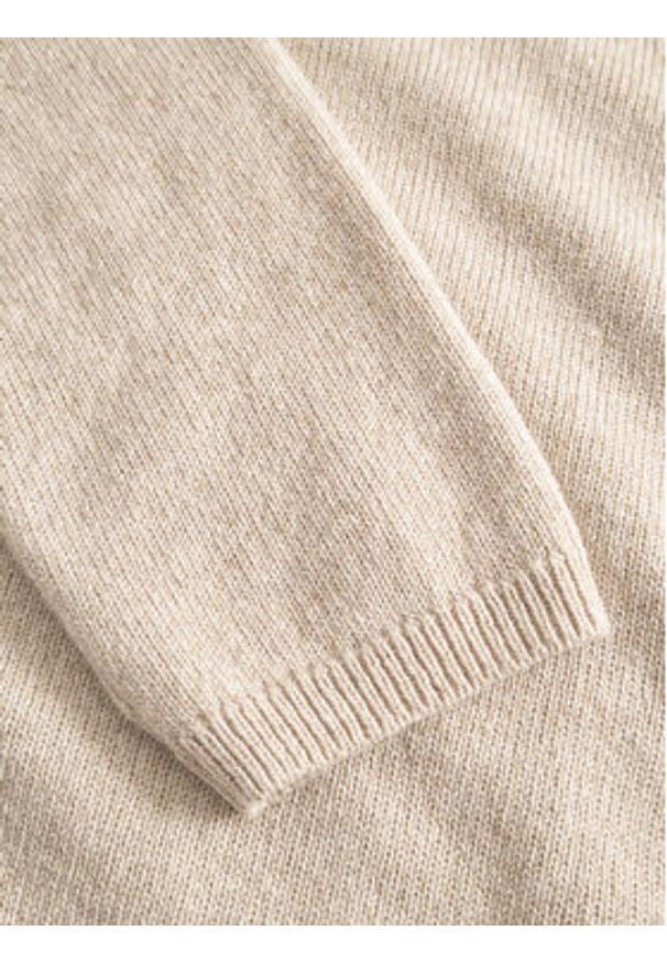 JOOP! Sweter 58 253KN58Kumo 30047489 Beżowy Loose Fit. Kolor: beżowy. Materiał: syntetyk, wiskoza